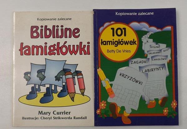 Currier Mary / De Vries Betty - Biblijne łamigłówki / 101 łamigłówek