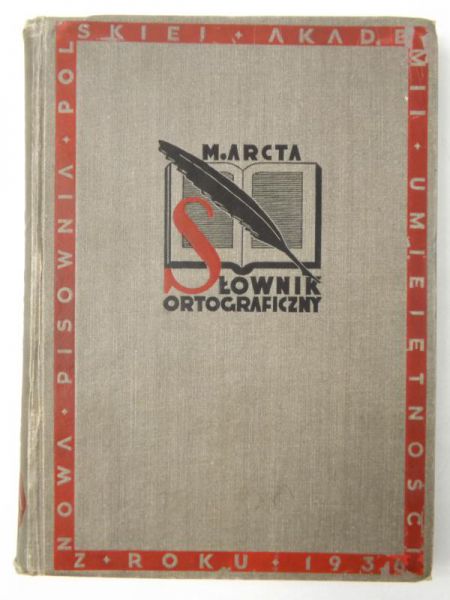Słownik ortograficzny języka polskiego, 1936 r.