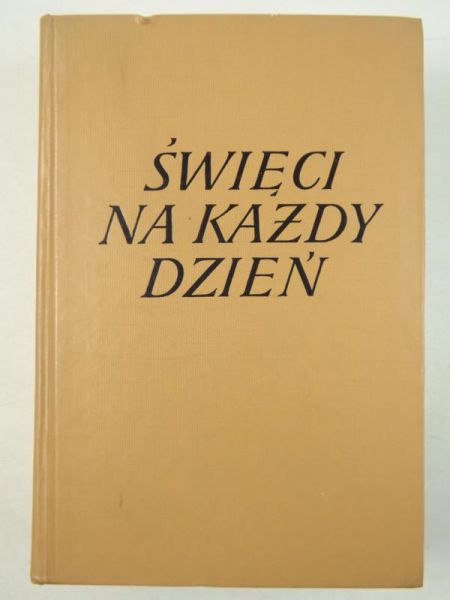 Święci na każdy dzień