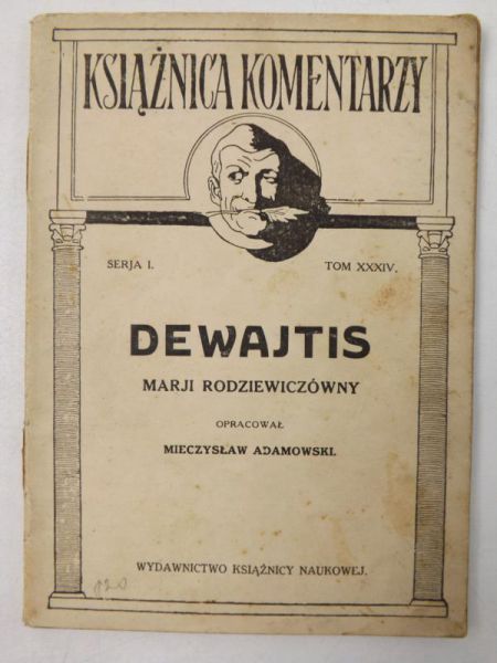 Adamowski Mieczysław - Dewajtis Marji Rodziewiczówny, ok. 1920 r.