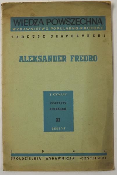Aleksander Fredro, 1947 r.