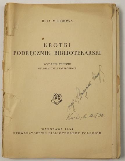 Krótki podręcznik bibliotekarski