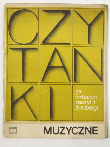 Czytanki muzyczne na fortepian, zeszyt 1