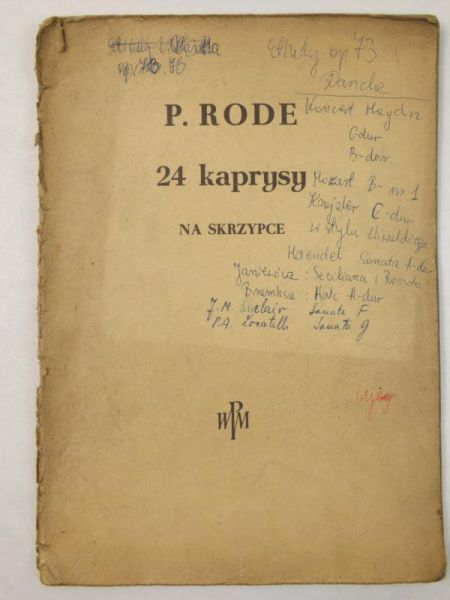 24 kaprysy na skrzypce