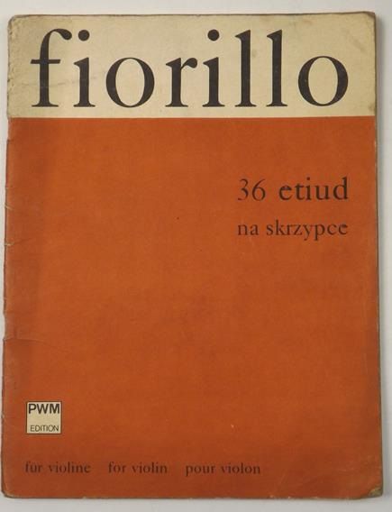 Fiorillo Federigo. 36 etiud na skrzypce