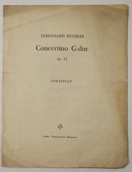 Kuchler Ferdynand - Concertino G-dur