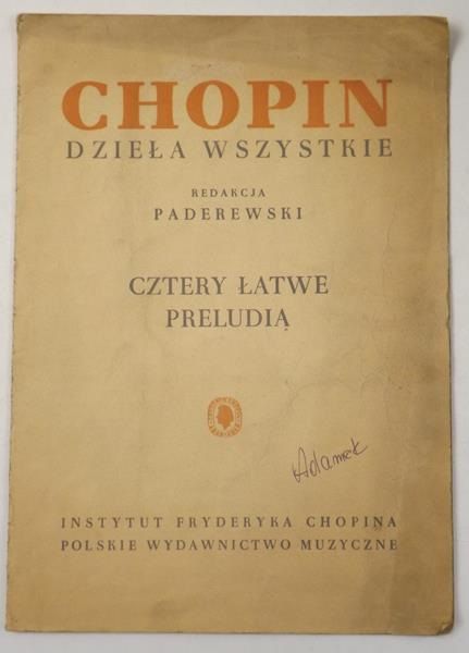 Paderewski (red.) - Chopin dzieła wszystkie