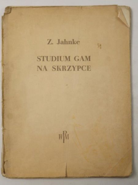 Studium gam na skrzypce