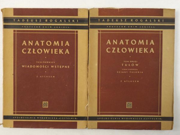 Anatomia człowieka, Tom I - II, 1947 r.