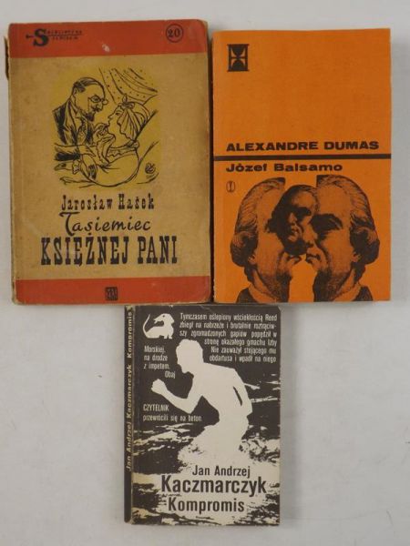 Dumas Alexander / Hasek Jarosław / Kaczmarczyk Jan Andrzej - Józef Balsamo, t. III / Tasiemiec księżnej pani / Kompromis
