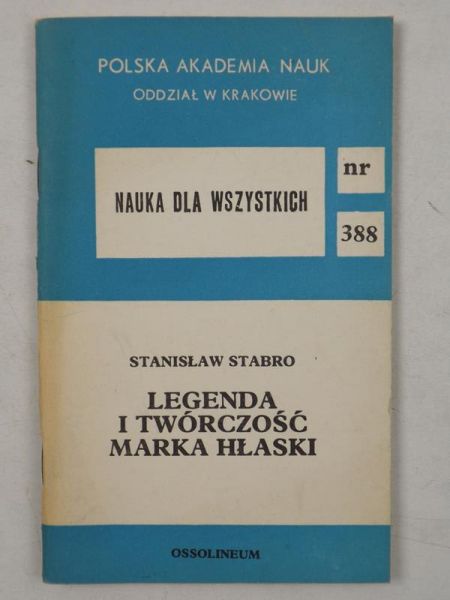 Legenda i twórczość Marka Hłaski
