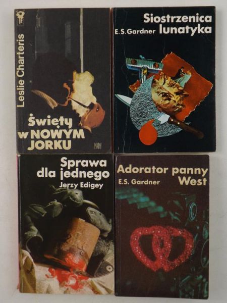 Adorator panny West  Siostrzenica lunatyka  Sprawa dla jednego  Święty w Nowym Jorku