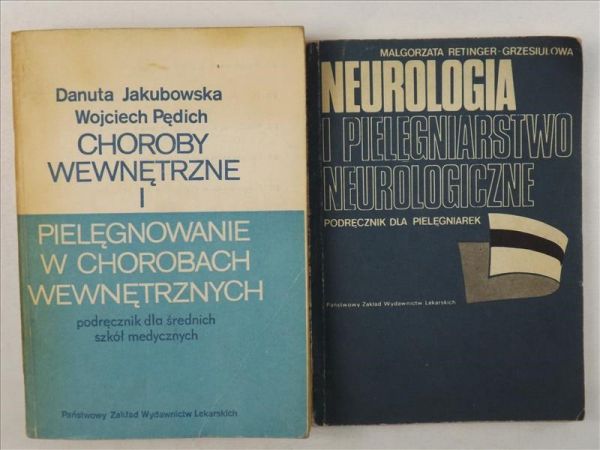 Retinger-Grzesiułowa / Jakubowska - Neurologia i pielęgniarstwo neurologiczne / Choroby wewnętrzne i pielegnowanie w chorobach wewnetrznych