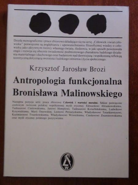 Antropologia funkcjonalna Bronisława Malinowskiego