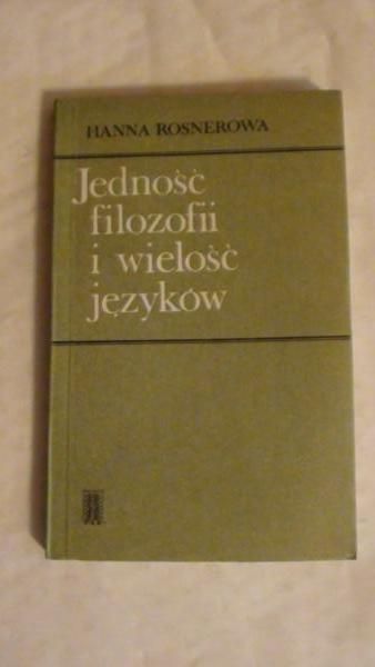 Jedność filozofii i wielość języków