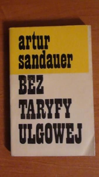 Sandauer Artur - Bez taryfy ulgowej
