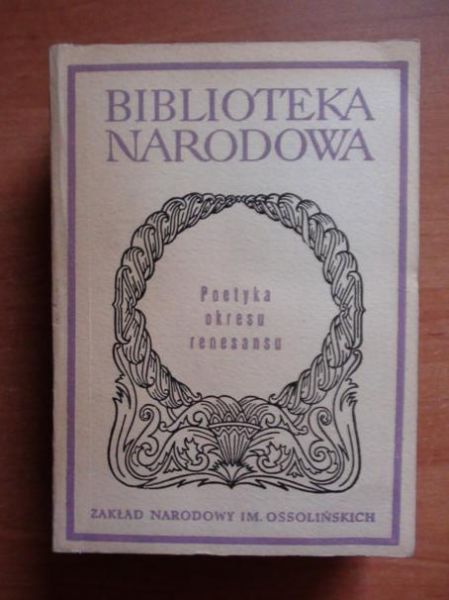 Poetyka okresu renesansu