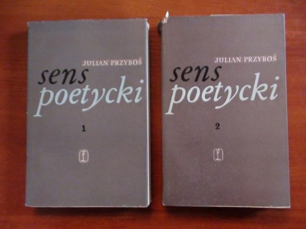 Sens poetycki, T. I-II