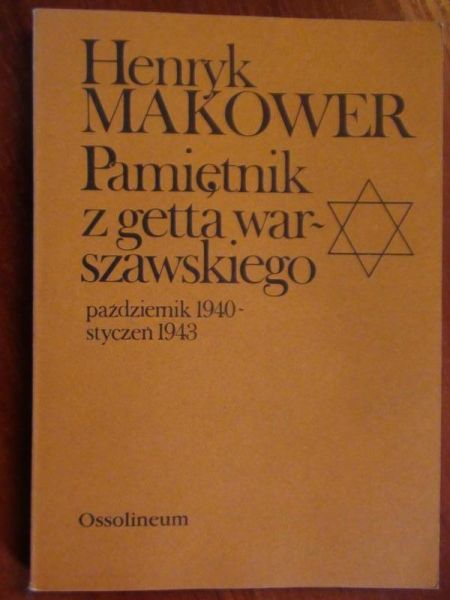 Pamiętnik z getta warszawskiego