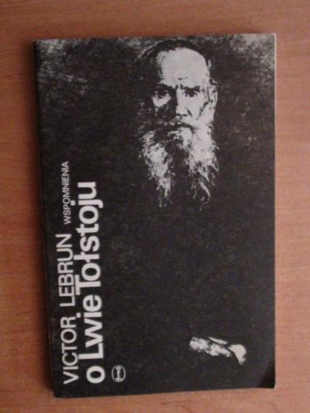 Wspomnienia o Lwie Tołstoju