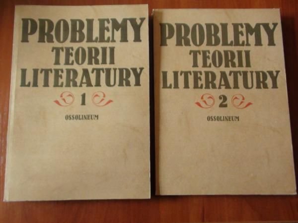 Problemy teorii literatury, Tom I-II