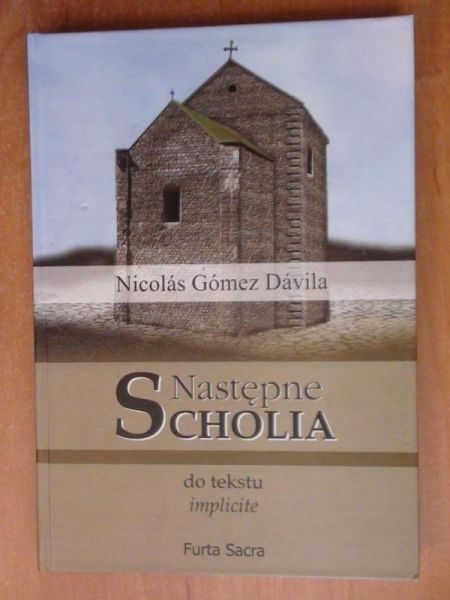 Davila Gomez Nicolas - Następne scholia do tekstu implicite