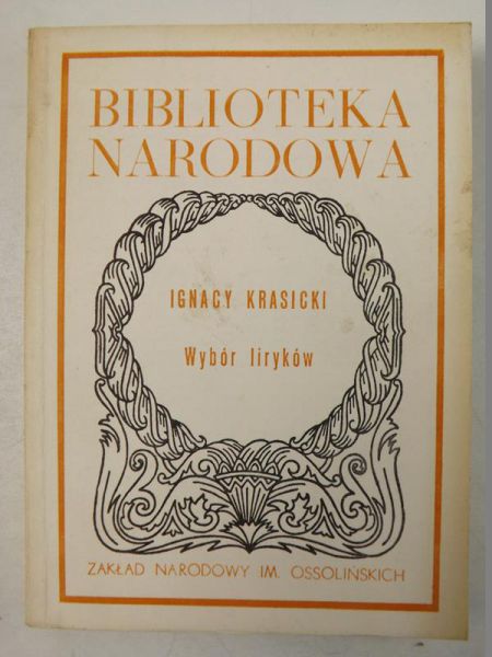 Wybór liryków, BN