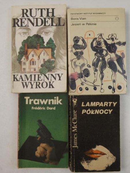 Vian Boris, McClure James,  , Rendell Ruth - Jesień w Pekinie / Lamparty północy / Trawnik / Kamienny wyrok