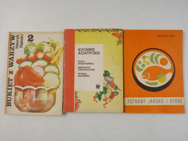 Borzymińska Zofia, Janik Krystyna, Dębski Henryk - Kuchnie azjatyckie / Potrawy jarskie i rybne / Bukiet z warzyw, część II