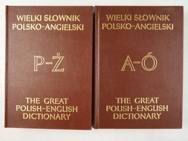 Wielki słownik polsko-angielski, tom I i II