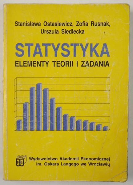 Statystyka. Elementy teorii i zadania
