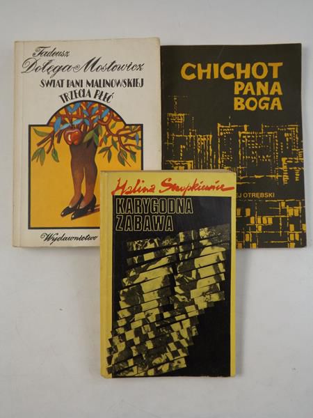 Otrębski A., Snopkiewicz H.,   - Chichot Pana Boga / Karygodna zabawa / Świat Pani Malinowskiej. Trzecia płeć