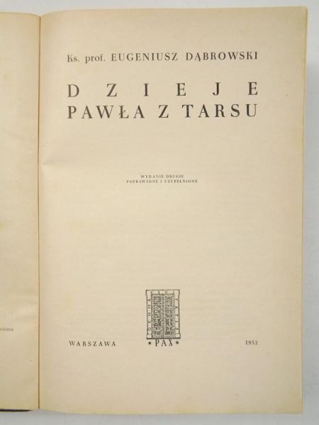 Dzieje Pawła z Tarsu