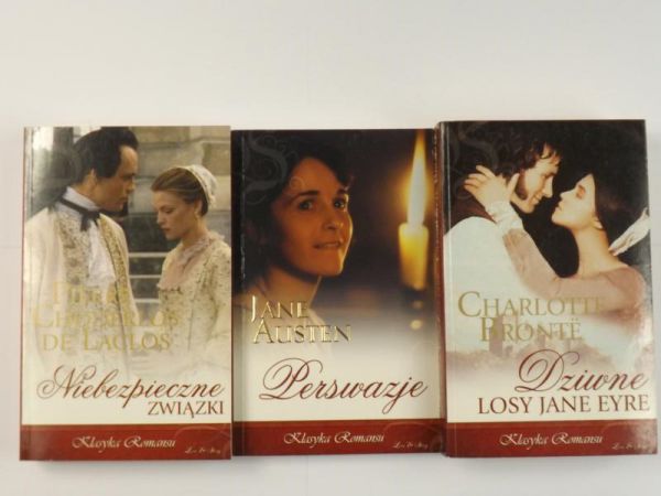Bronte Charlotte, Austen Jane,    - Dziwne losy Jane Eyre / Perswazje / Niebezpieczne związki