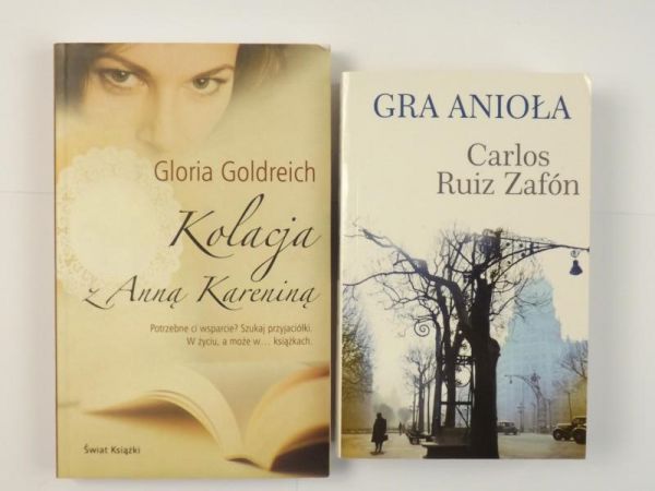 Zafon Carlos,   - Gra anioła / Kolacja z Anną Kareniną