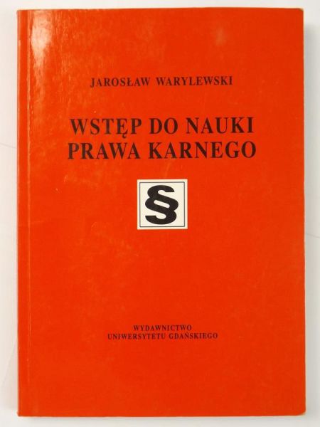 Wstęp do nauki prawa karnego