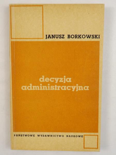 Decyzja administracyjna