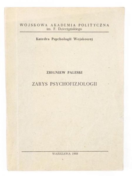 Paleski Zbigniew - Zarys psychofizjologii