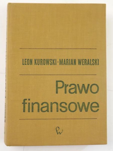 Wstęp do nauki prawa finansowego