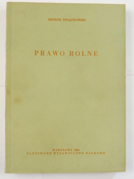 Prawo rolne