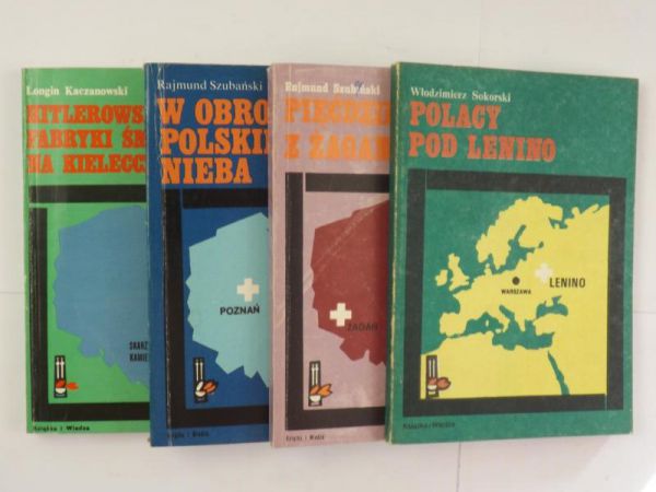 Szubański Rajmund,  , Sokorski Włodzimierz - Biblioteka Pamięci Pokoleń - Zestaw 4 książek