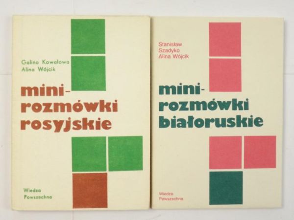 Mini rozmówki rosyjskie / Mini rozmówki białoruskie