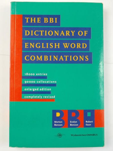 The BBI Combinatory Dictionary of English