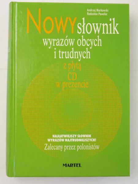 Nowy słownik wyrazów obcych i trudnych z płytą CD w prezencie