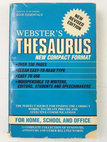 New Webster's Thesaurus