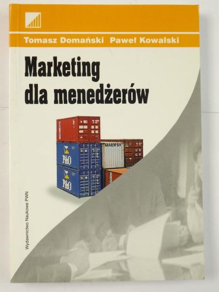 Domański T.,    - Marketing dla menedżerów