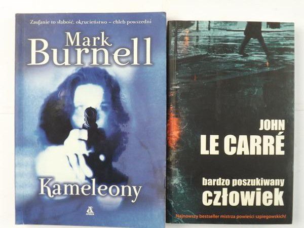 Burnell Mark / Carre John Le  - Kameleony / Bardzo poszukiwany człowiek