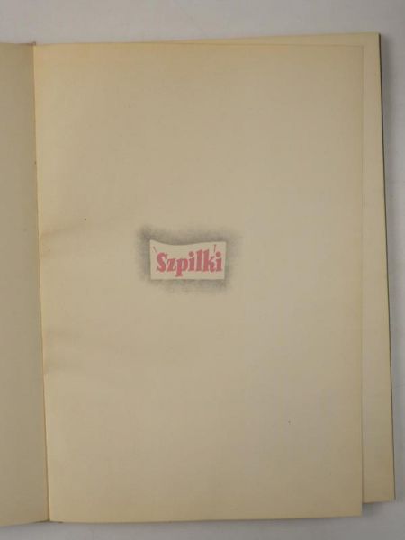 Mostowicz Arnold (red. nacz.) - Szpilki, nr 10, 1936, Reprint