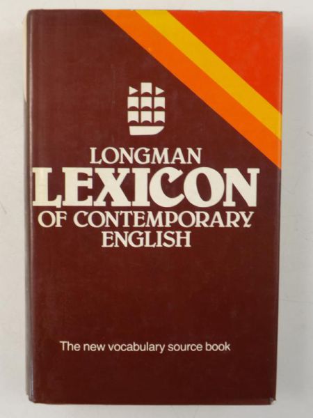McArthur Tom - Longman Lexicon of Contemporary English