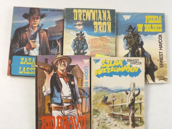 Drewniana broń  Rio Bravo  Piekło w dolinie  Szlak niezłomnych Zasadzka na Lassitera